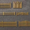 JTT 97127 - Fencing: Assorted -Model Train Hub 0597127 2T 70303.1680928797