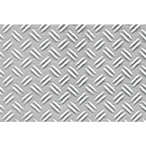 JTT 97452 - Pattern Sheets: Double Diamond Plate 2/pk - 1:48 - O Scale
