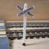 Osborn Models 1009 - Transition Crossbucks - HO -Model Train Hub 1009 Trans Crossbucks 63710.1645223642