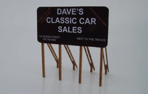 Osborn Models 1024 - Standard Billboard - HO Scale
