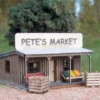 Osborn Models 1062 - Pete's Market - HO Scale -Model Train Hub 1062 petes market 39933.1645223647