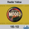 Badger MODELflex Paint - 16-10 Reefer Yellow -Model Train Hub 16 10 54485.1671410831