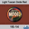 Badger MODELflex Paint - 16-14 Light Tuscan Oxide Red -Model Train Hub 16 14 93104.1671410831