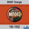 Badger MODELflex Paint - 16-152 BNSF Orange -Model Train Hub 16 152 03833.1671410832