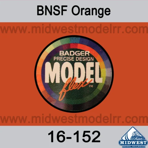 Badger MODELflex Paint - 16-152 BNSF Orange