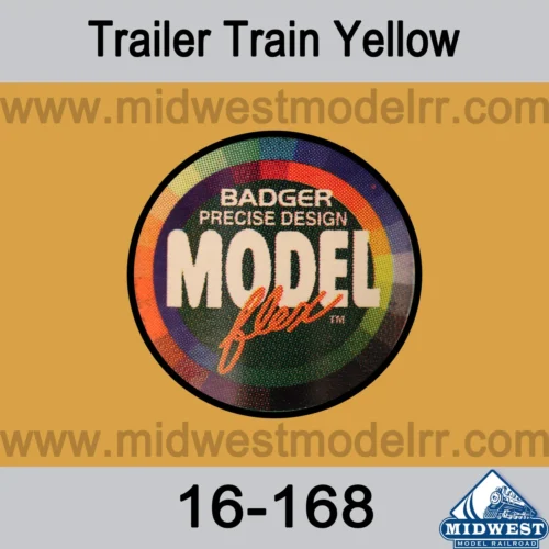 Badger MODELflex Paint - 16-168 Trailer Train Yellow