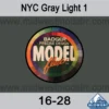 Badger MODELflex Paint - 16-28 NYC Gray Light 1 1 Badger MODELflex Paint - 16-28 NYC Gray Light 1 -Model Train Hub 16 28 82598.1671410837