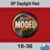 Badger MODELflex Paint - 16-36 SP Daylight Red -Model Train Hub 16 36 04571.1671410838