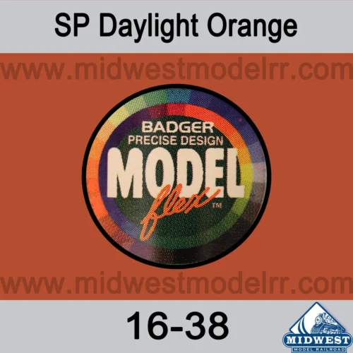 Badger MODELflex Paint - 16-38 SP Daylight Orange
