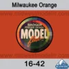Badger MODELflex Paint - 16-42 Milwaukee Orange -Model Train Hub 16 42 46675.1671410839
