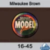 Badger MODELflex Paint - 16-45 Milwaukee Brown -Model Train Hub 16 45 10925.1671410839