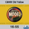 Badger MODELflex Paint - 16-55 C&NW Old Yellow -Model Train Hub 16 55 22051.1671410840