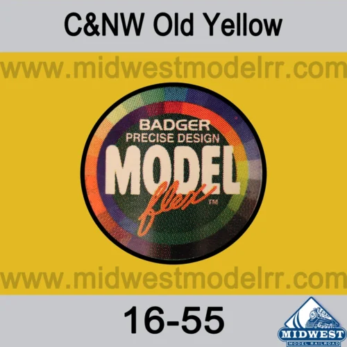 Badger MODELflex Paint - 16-55 C&NW Old Yellow