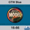 Badger MODELflex Paint - 16-66 Grand Trunk Western Blue -Model Train Hub 16 66 81374.1671410842