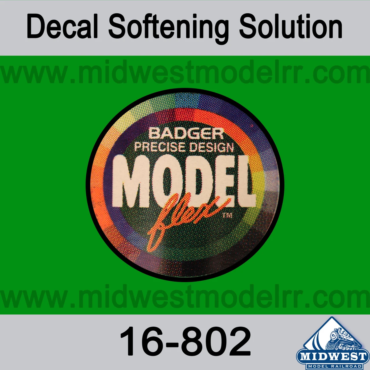 Badger MODELflex Paint - 16-802 Decal Softening Solution 3 Badger MODELflex Paint - 16-802 Decal Softening Solution
