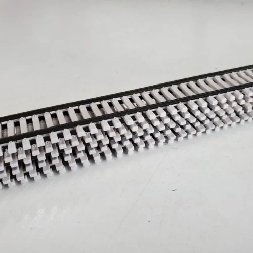 Micro Engineering 12-105 - Concrete Weathered Flex Trak, Code 83, 6 Pieces - HO Scale