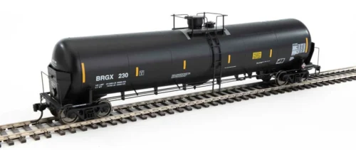 Walthers Proto 920-100733 - 55' Trinity Modified 30,145-Gallon Tank Car Bridger Rail Shipping BRGX 230 - HO Scale
