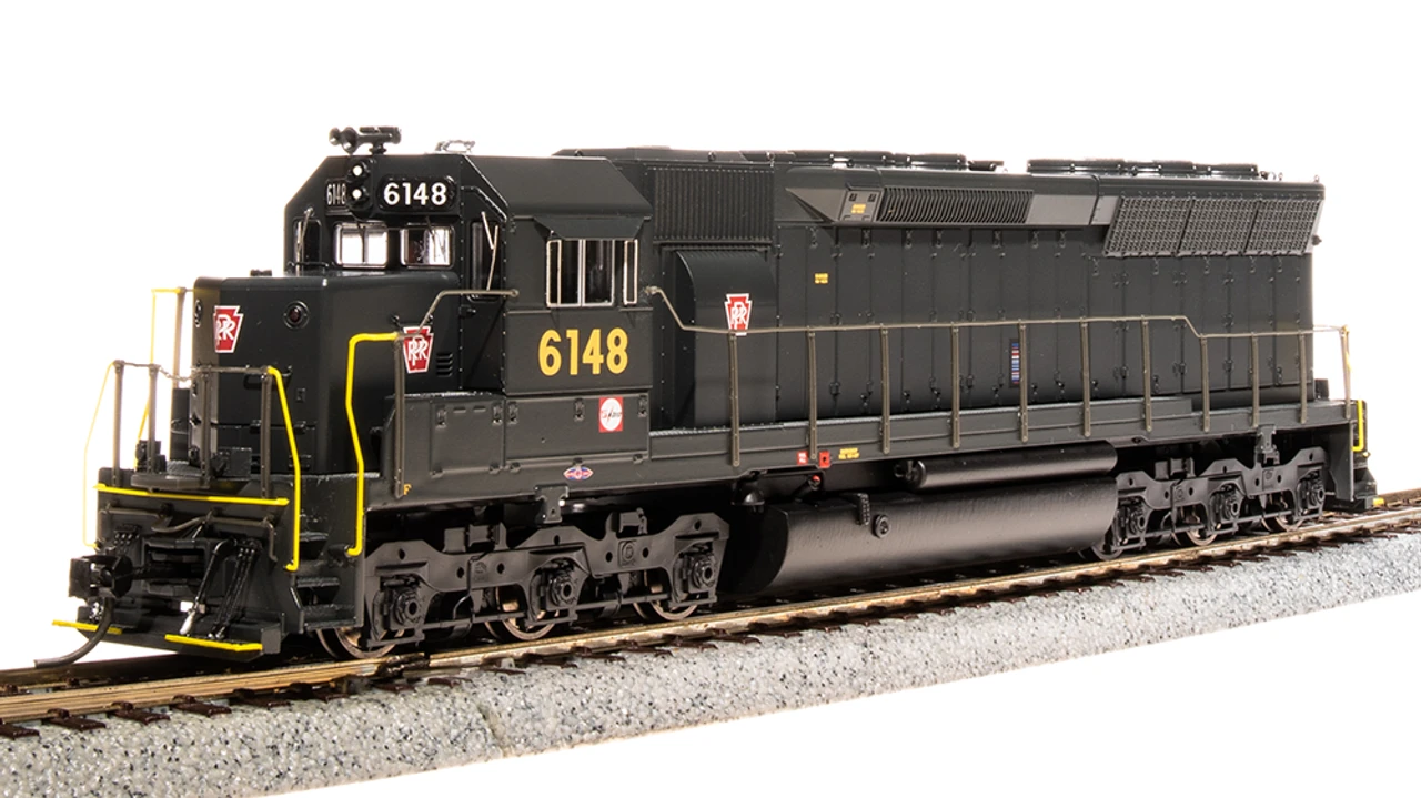 Broadway Limited 4290 - EMD SD45 W/ Paragon4 Sound/DC/DCC Pennsylvania (PRR) 6157 - HO Scale 3 Broadway Limited 4290 - EMD SD45 W/ Paragon4 Sound/DC/DCC Pennsylvania (PRR) 6157 - HO Scale