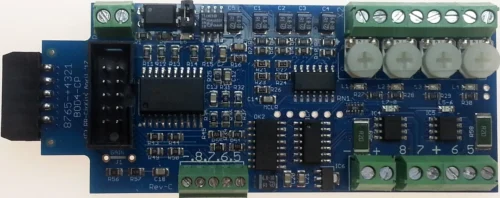 RR-CirKits, Inc BOD-4-CP - 4 Block DCC Occupancy Detector + Dual Driver - Multi Scale