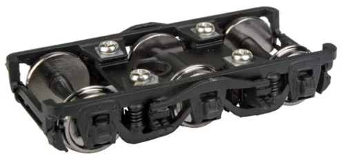 Walthers Proto 920-2204 - Heavyweight 6-Wheel Metal Passenger Trucks W/RP-25 Metal Wheels - HO Scale