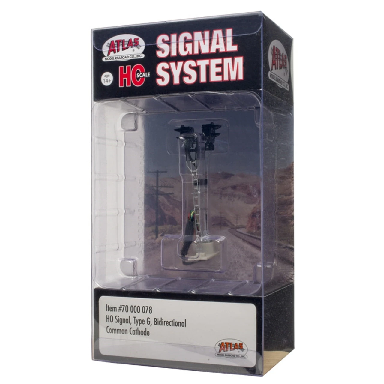 Atlas 70 000 078 - Bi-Directional {Type G} Y Pattern Signal - HO Scale 3 Atlas 70 000 078 - Bi-Directional {Type G} Y Pattern Signal - HO Scale