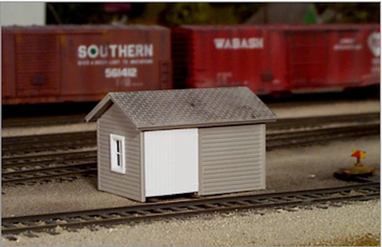 Pikestuff 541-0006 - Handcar Shed - HO Scale Kit 3 Pikestuff 541-0006 - Handcar Shed - HO Scale Kit