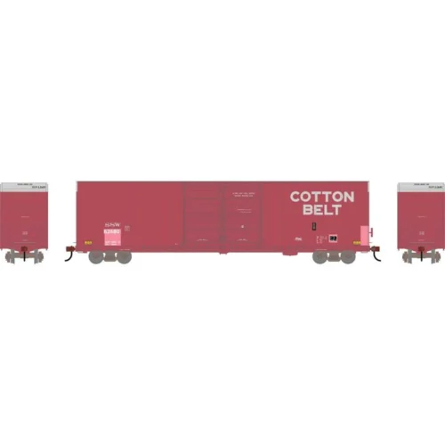 Athearn RTR 90580 - 60' Hi-Cube Boxcar Cotton Belt (SSW) 62680 - HO Scale