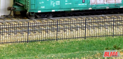 BLMA #705 - Wrought Iron Fence Kit 210 Scale Feet - N Scale