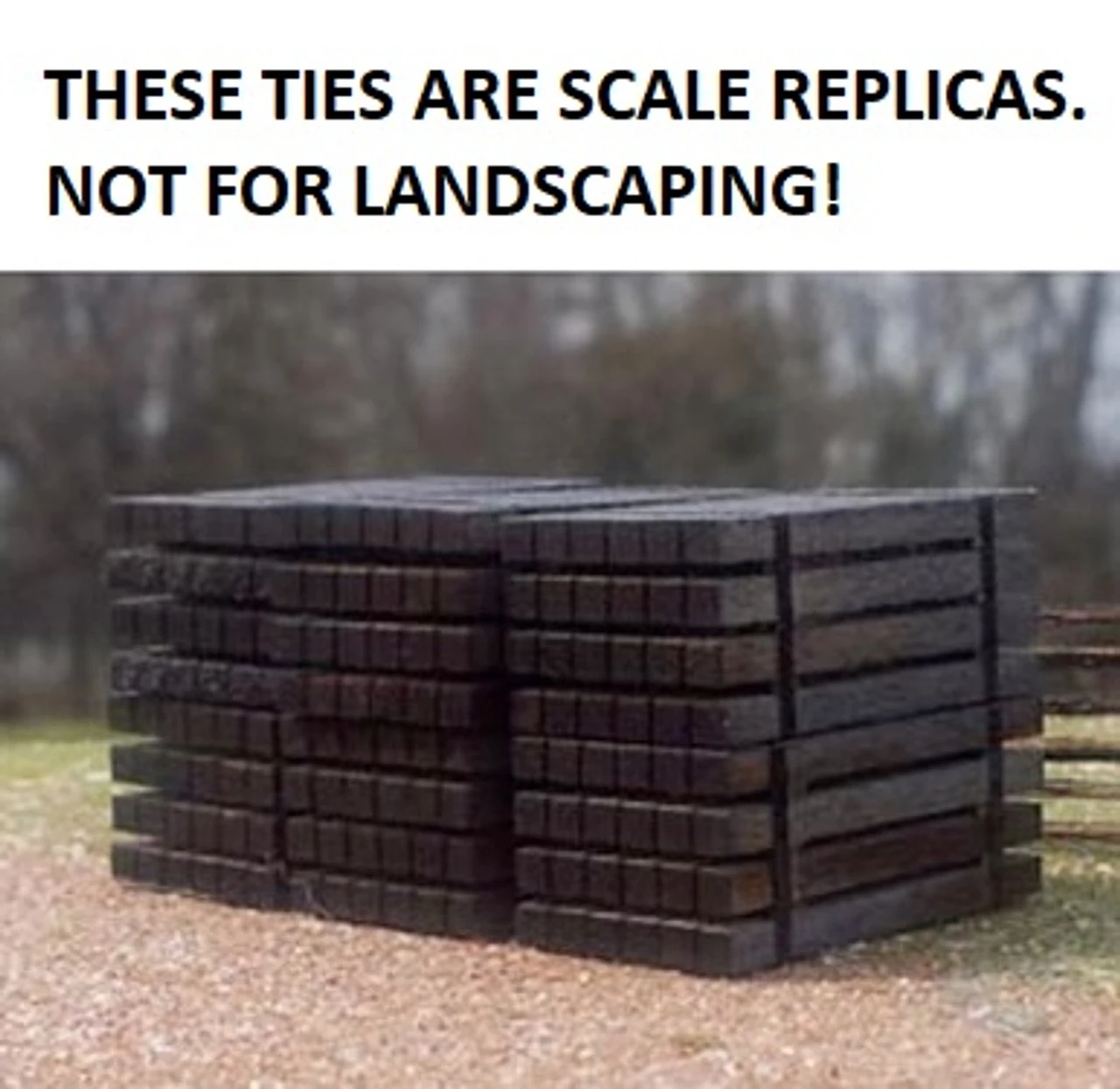 Osborn Models 3095 - Bundle Of Ties 6pk - N Scale 3 Osborn Models 3095 - Bundle Of Ties 6pk - N Scale