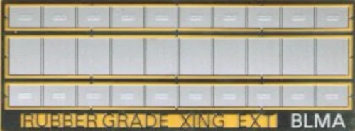 BLMA #78 - Modern Grade Crossing Extension Rubber - N Scale