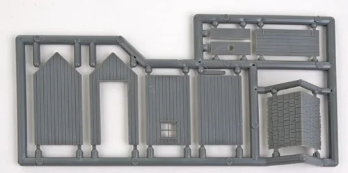 Tichy Train Group 8166 - 3 Outhouse Kit - HO Scale