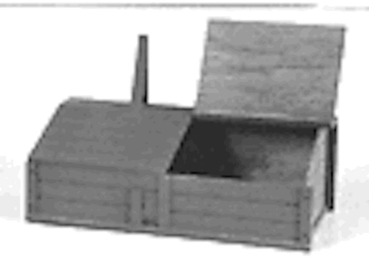 Tichy Train Group 8167 - 3 Coal Bins Kit - HO Scale 3 Tichy Train Group 8167 - 3 Coal Bins Kit - HO Scale