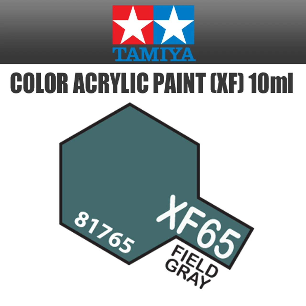 Tamiya 81765 - Acrylic Mini XF-65 Field Gray - 10ml Bottle 3 Tamiya 81765 - Acrylic Mini XF-65 Field Gray - 10ml Bottle