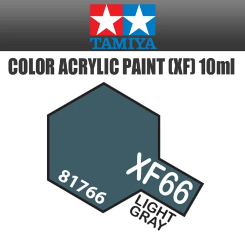 Tamiya 81766 - Acrylic Mini XF-66 Light Gray - 10ml Bottle