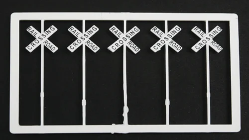 Tichy Train Group 8178 - Crossing Sign Crossbucks 20 Pcs - HO Scale