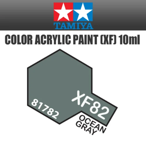 Tamiya 81782 - Acrylic Mini XF-82 Ocean Gray - 10ml Bottle