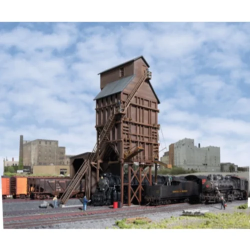 Walthers Cornerstone 933-2922 - Wood Coaling Tower Kit - HO Scale