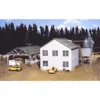 Walthers Cornerstone 933-3059 - Planing Mill & Shed Kit - HO Scale -Model Train Hub 933 3059 52295.1645224471