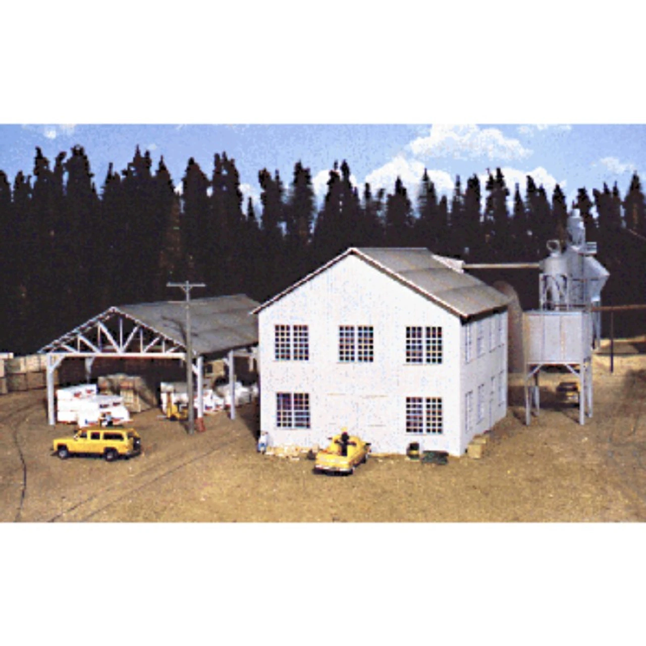 Walthers Cornerstone 933-3059 - Planing Mill & Shed Kit - HO Scale 3 Walthers Cornerstone 933-3059 - Planing Mill & Shed Kit - HO Scale