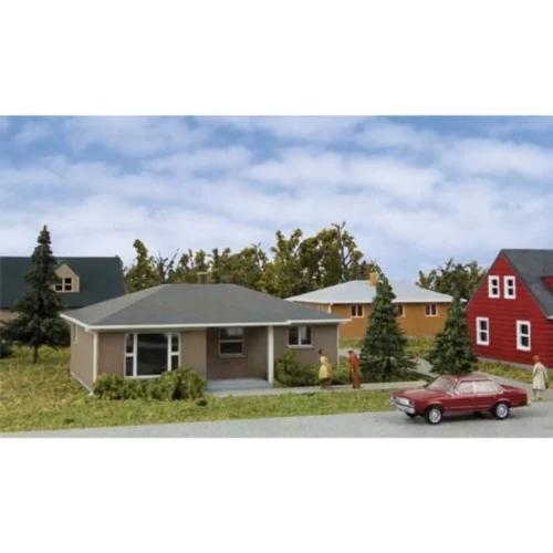 Walthers Cornerstone 933-3838 - Ranch House Brick Kit - N Scale