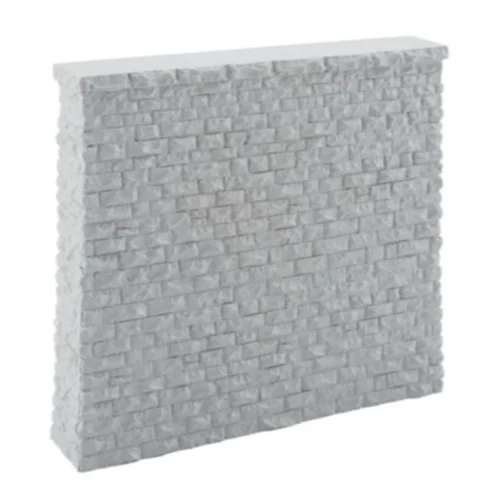 Walthers Cornerstone 933-4582 - Dbl Tk RR Brg Stone Pier - HO Scale