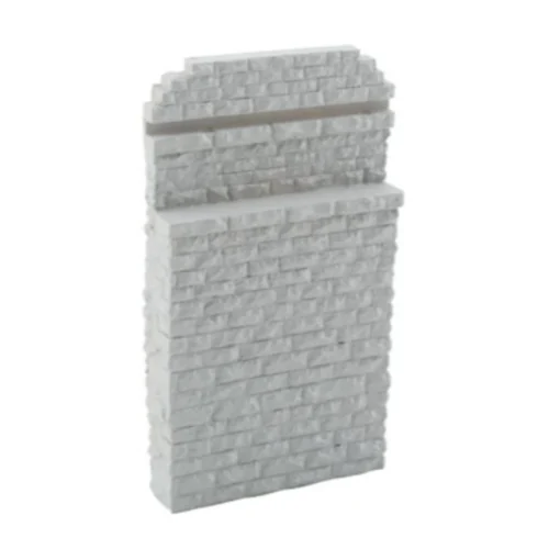 Walthers Cornerstone 933-4583 - Sgl-Trk RR Brg Stn Abtmnt - HO Scale