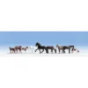 Walthers SceneMaster 949-6074 - Majestic Horses - HO Scale -Model Train Hub 9496074 06901.1645224606