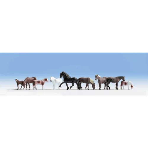 Walthers SceneMaster 949-6074 - Majestic Horses - HO Scale