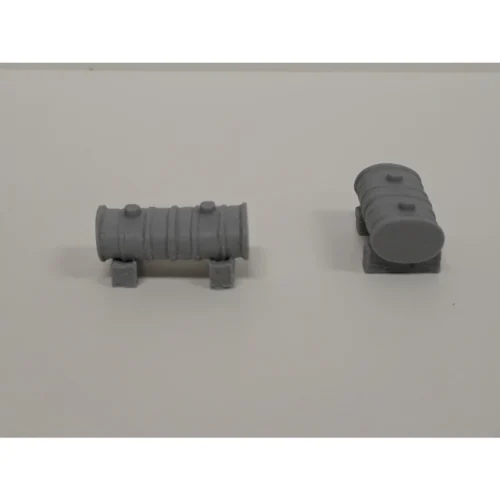 Bar Mills 1007 - Bulk Fuel Tank (2) Unpainted - N Scale