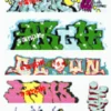 Blair Line 2248 Graffiti Decals - Mega Set #5 - HO Scale -Model Train Hub BLR1248 94933.1671410908