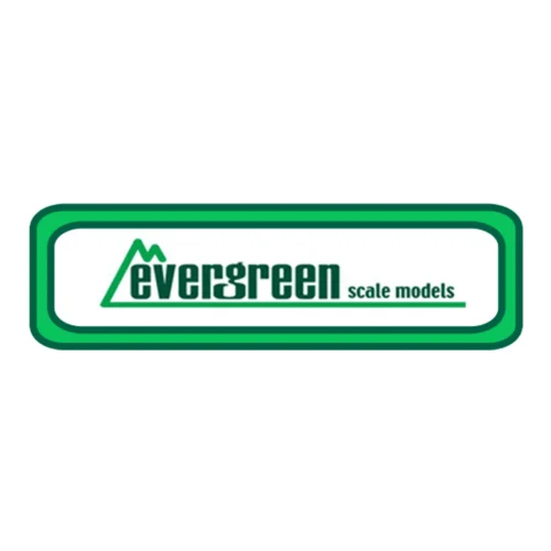 Evergreen 3047 - Passenger Car - .030 Thick - 2-1/4" Spacing - 12x6" - O Scale