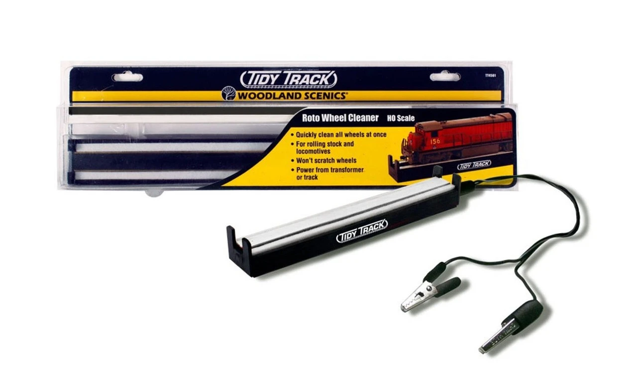 Woodland Scenics Woodland Scenic #4561 - Tidy Track Roto Wheel Cleaner - HO Scale 3 Woodland Scenics Woodland Scenic #4561 - Tidy Track Roto Wheel Cleaner - HO Scale