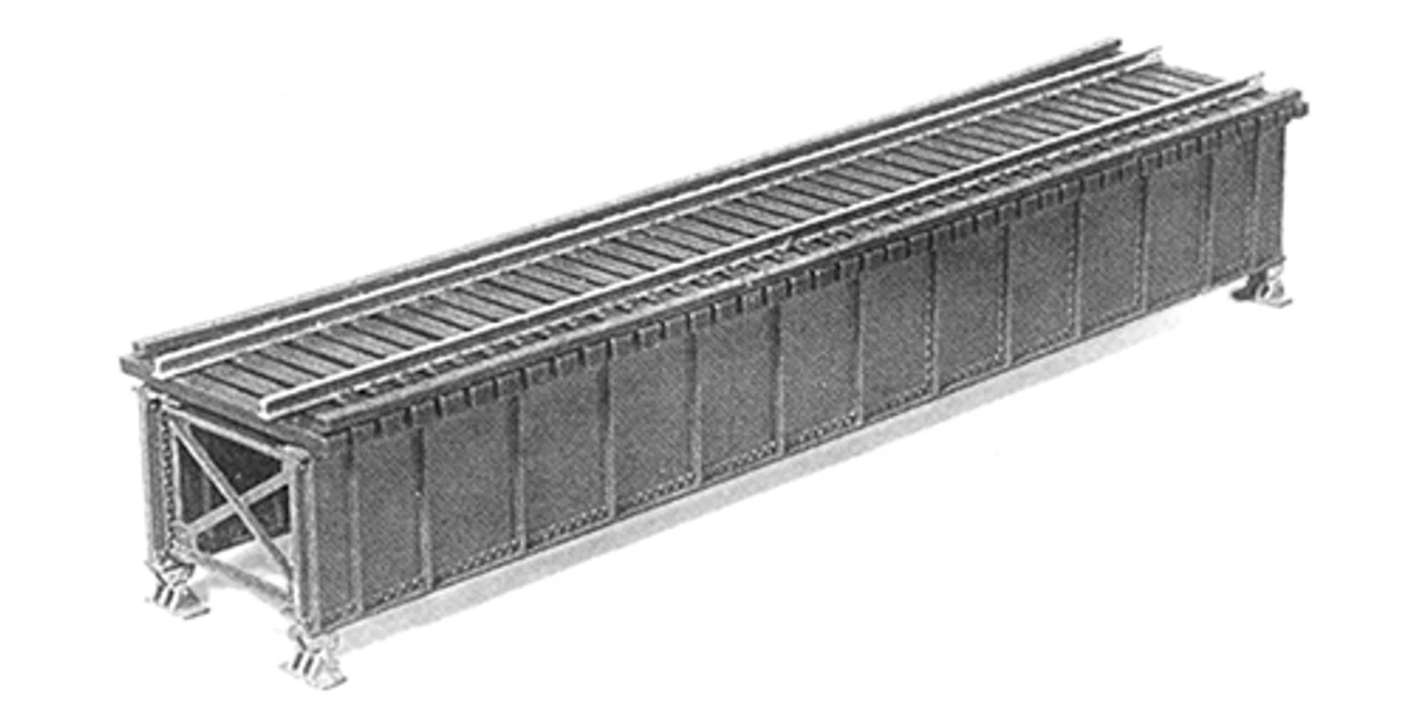 Micro Engineering 75-501 - Deck Girder Bridge Kit, 50ft Open - HO Scale 3 Micro Engineering 75-501 - Deck Girder Bridge Kit, 50ft Open - HO Scale