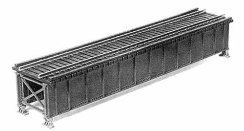 Micro Engineering 75-502 - Deck Girder Bridge, 30ft Open - HO Scale